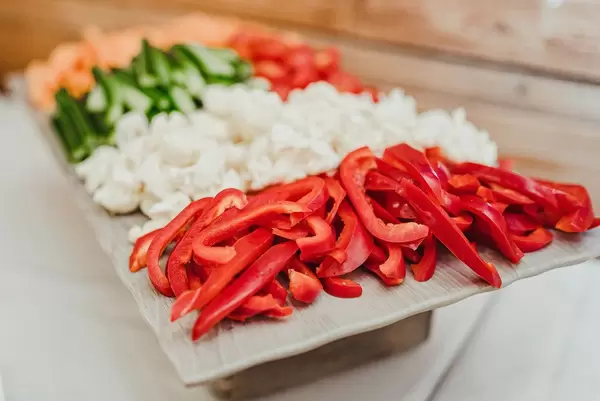 Vegetable Mix Of Paprica,Cauliflower And Cucumbers