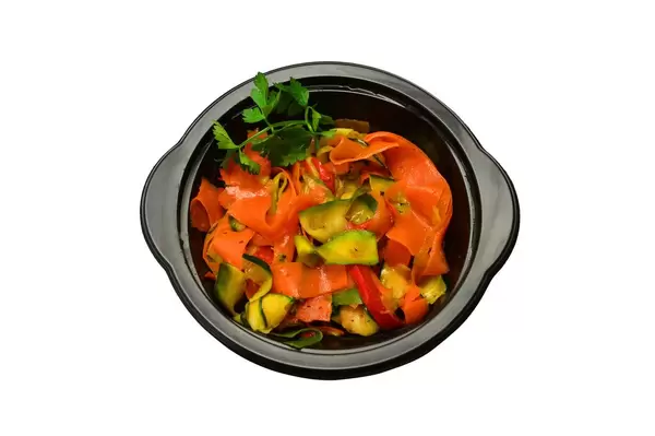 vegetable pasta with herbs