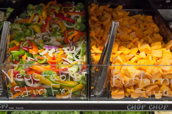 Vegetables in Whole Food Market Boston