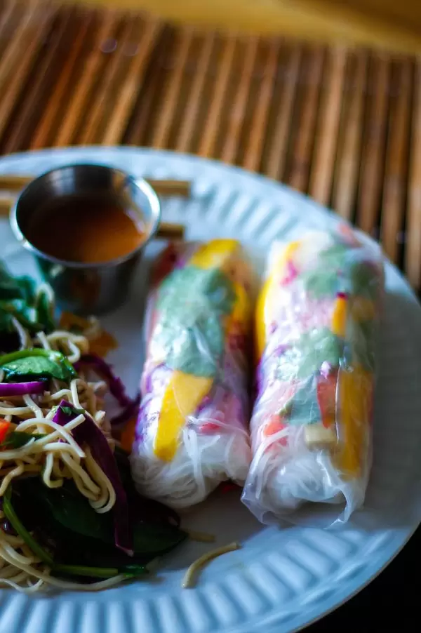 Vegetarische Sommer Rolls