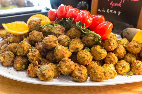 Veggie Köttbullar als fleischlose Alternative zu schwedischen Hackbällchen für Vegetarier