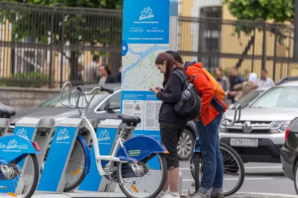Velogorod bike sharing in Russia