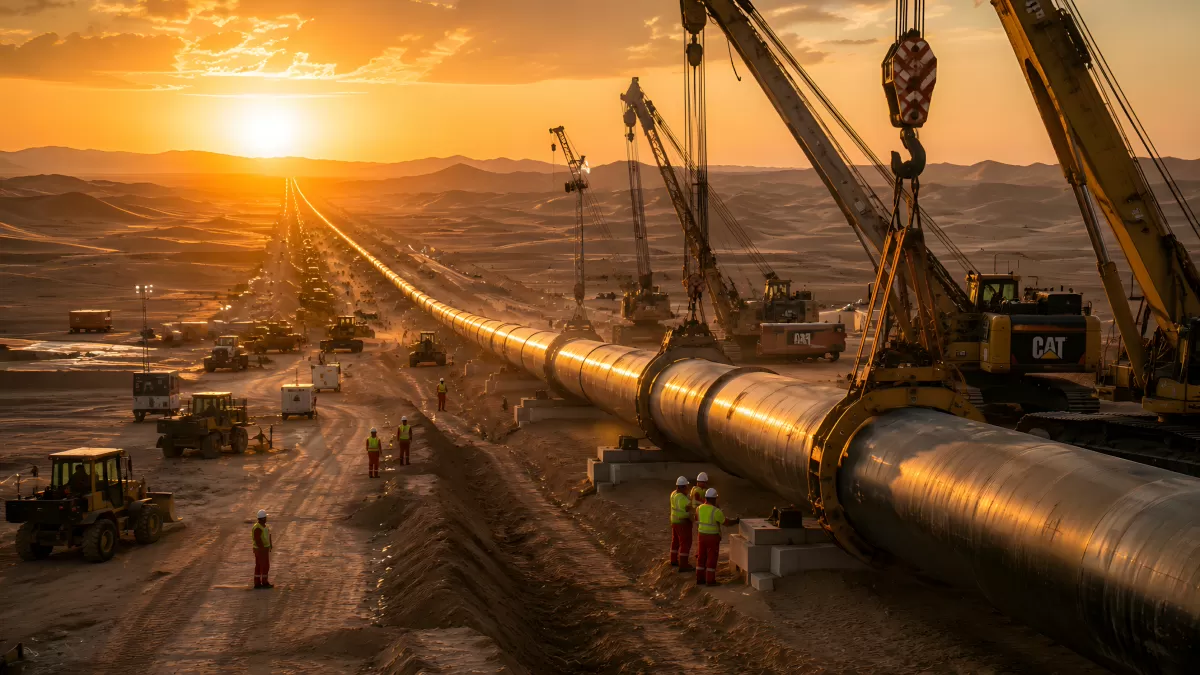 Vereinigte Arabische Emirate treiben Ölpipeline-Projekt voran