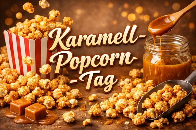 Karamell-Popcorn-Tag am 6. April