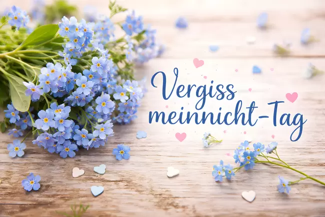 Vergissmeinnicht-Tag am 10. November