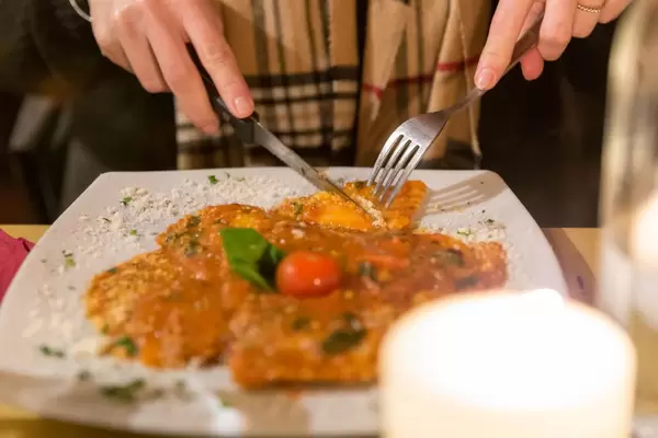 Veri e propri ravioli italiani a Mimi e Coco, Roma