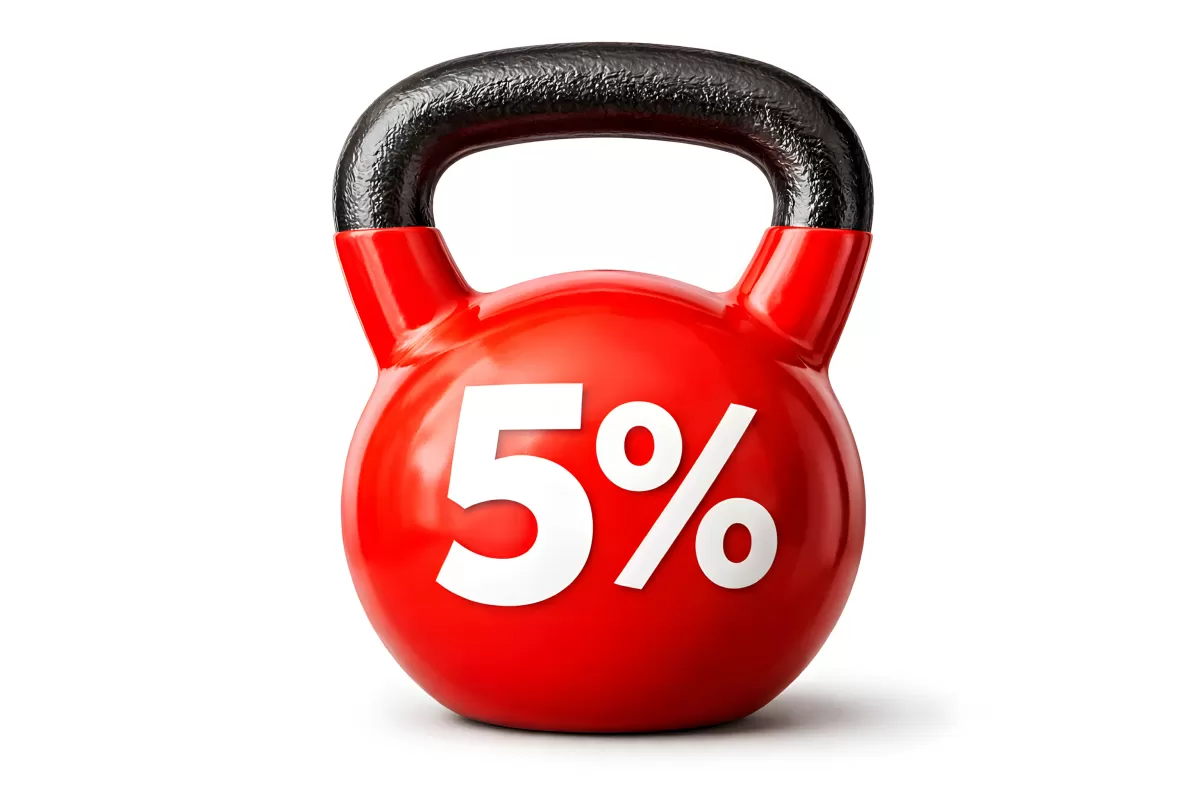 Verkauf-Sonderangebot mit Gewichtshantel