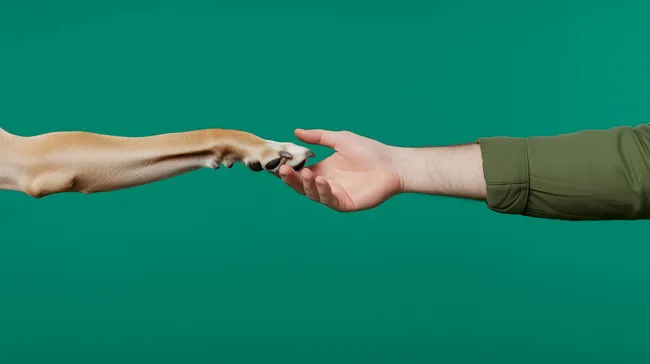 Vertrauensvolles Zusammenspiel zwischen Mensch und Tier