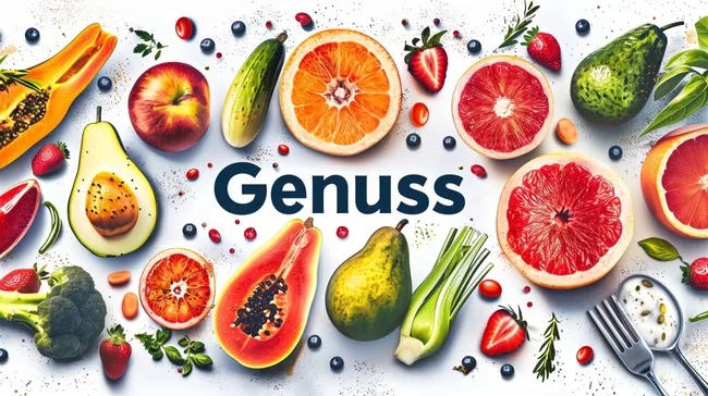 Vielfältige Früchte und Gemüse für eine gesunde Ernährung