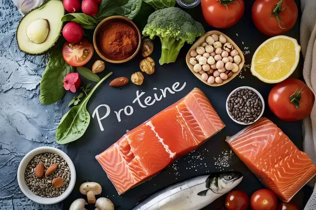 Vielfältige Proteinquellen für gesunde Ernährung