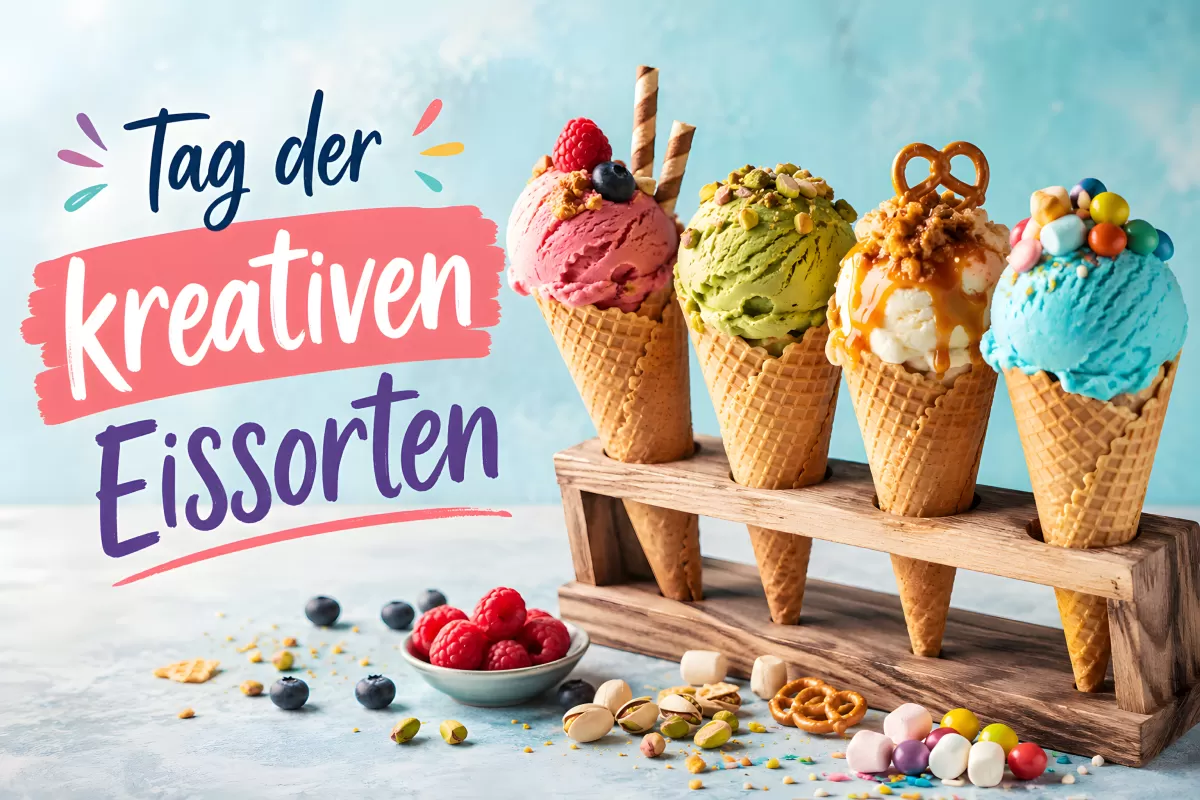 Tag der kreativen Eissorten am 1. Juli 2026