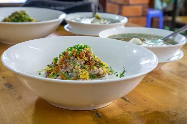 Vietnamese Dish Hu Tieu for Breakfast in Ho Chi Minh City  Flip 2019