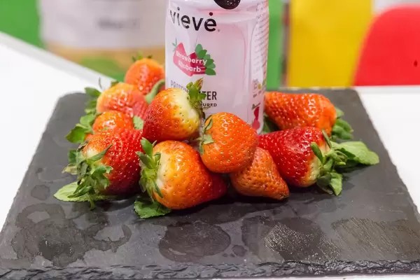 Vieve Protein-Getränk mit Erdbeergeschmack