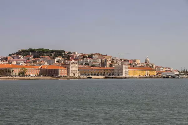 View of Praça do Comércio from the ferry