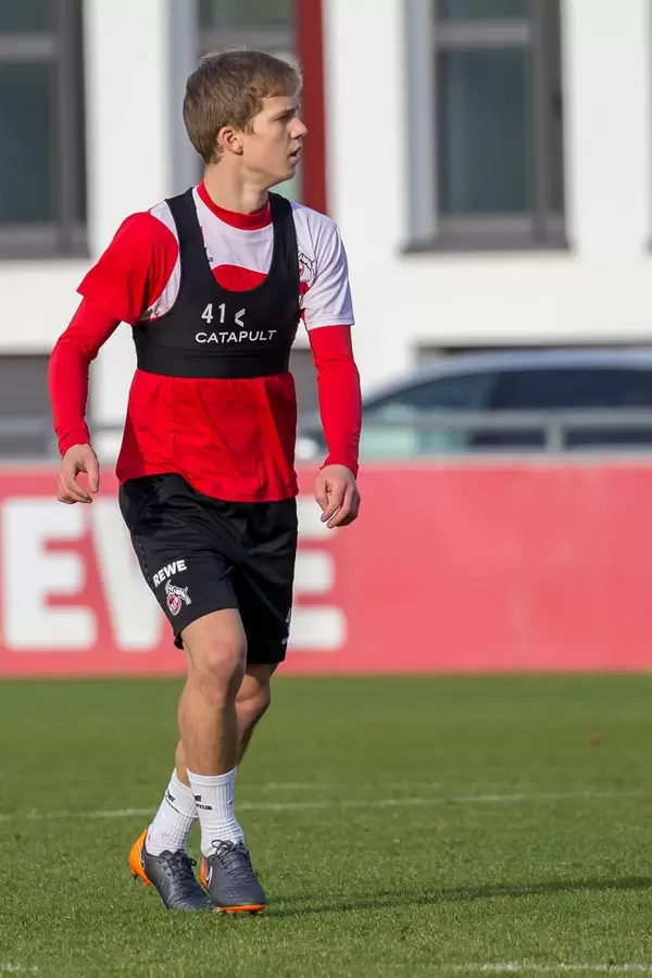 Vincent Koziello ist äußerst konzentriert beim Training