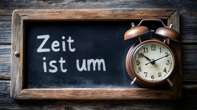 Vintage Wecker als Symbol für Zeitmanagement