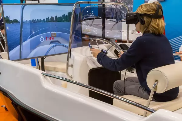 Virtual Reality auf der Boot 2017