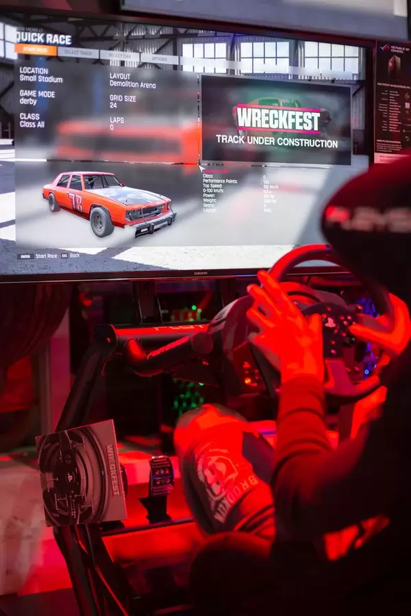 Visitor playing Wreckfest