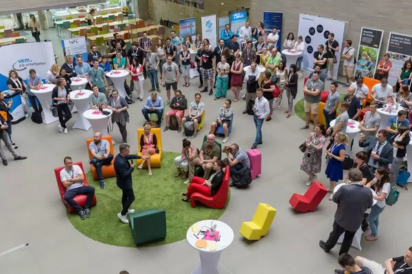Visitors at Barcamp 2018 Koblenz