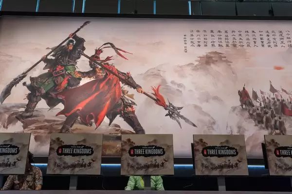 Visitors playing Total War Three Kingdoms