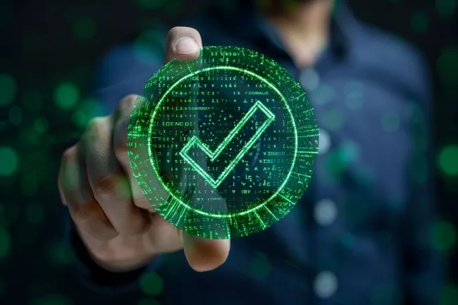 Visualisierung digitaler Sicherheit und Compliance