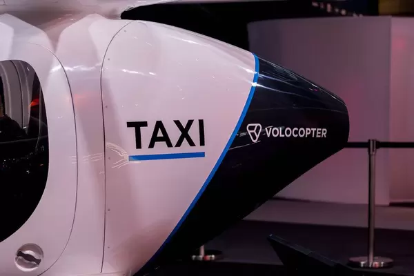 Volocopter Aerial Taxi at Digital X in Cologne
