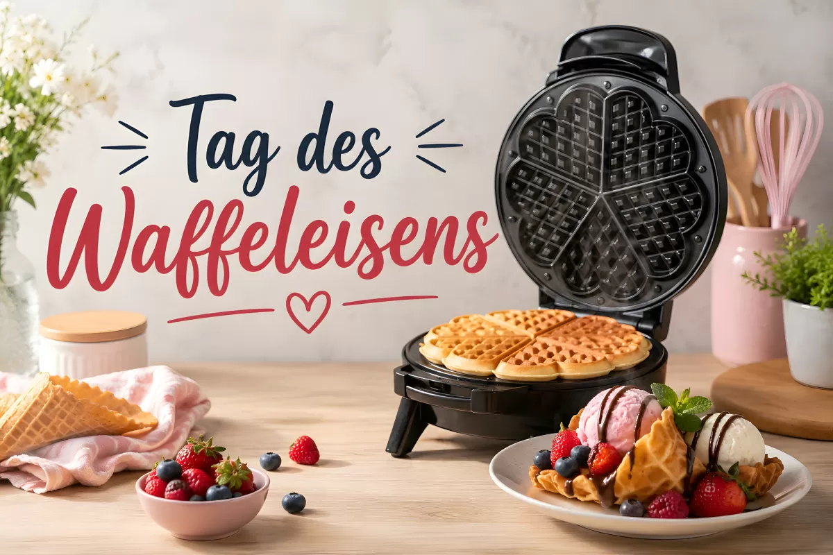 Tag des Waffeleisens am 29. Juni 2026