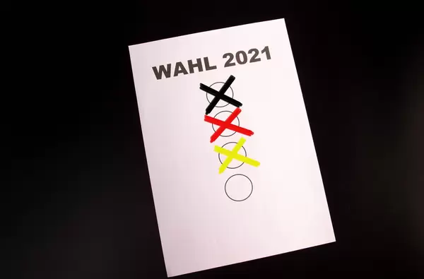 Wahl 2021 concept