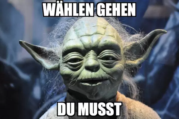 Wählen gehen du musst