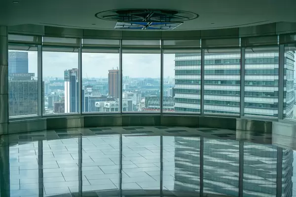 Waiting Area at the Skybridge of Petronas Twin Towers in Kuala Lumpur