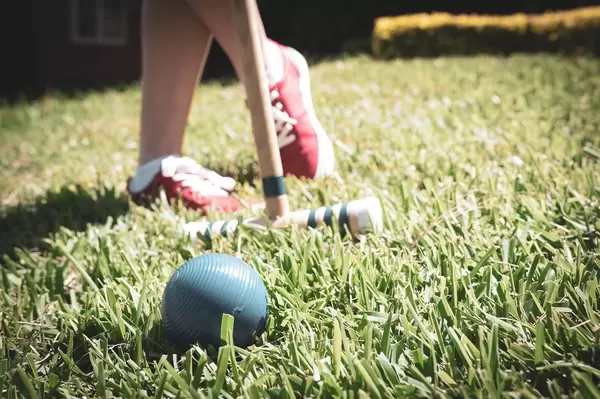 Waiting for her turn