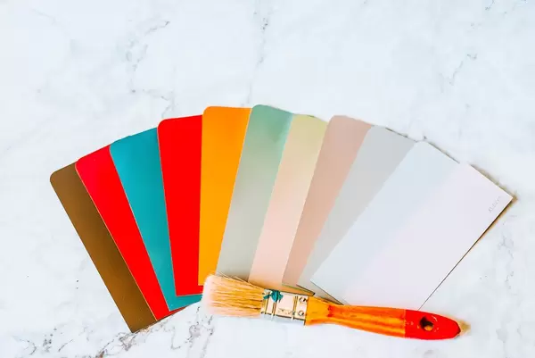 wall coloring pallette