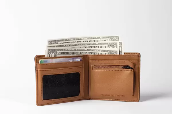 Wallet with banknotes  Flip 2019
