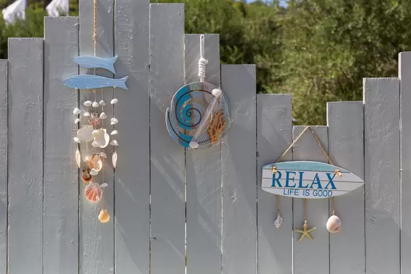 Wanddekoration im Aelia Restaurant Kassandra