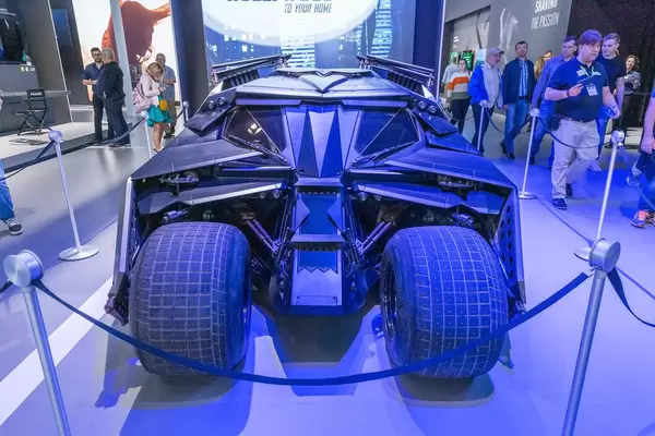 Warner Bros. land vehicle: The Tumbler, used by Batman and James Gordon in several movies
