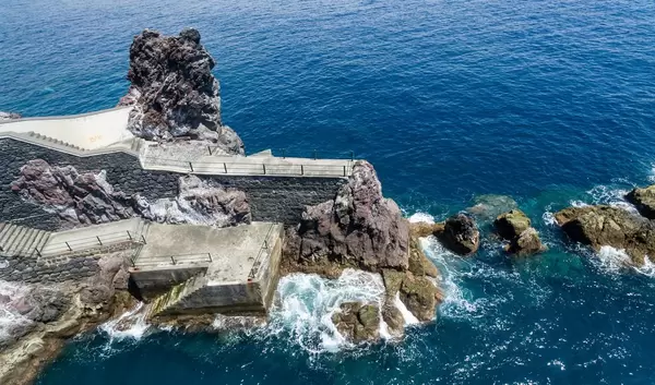 Wassereinstieg ins Meer