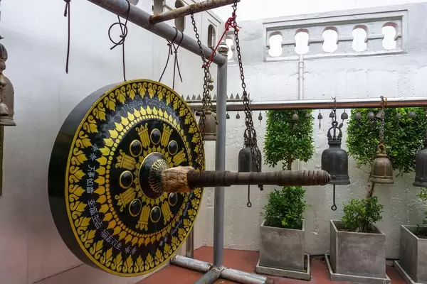 Wat Saket Tempel des goldenen Berges in Bagkok Thailand
