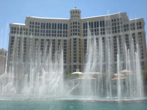 Water show in front of Bellagio, Las Vegas
