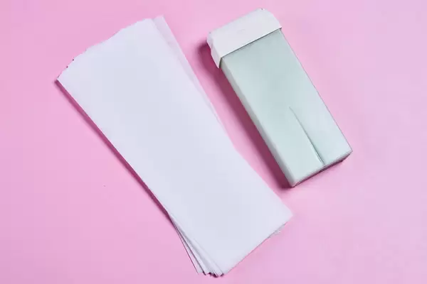 Wax for hair removal - Depilation and beauty concept