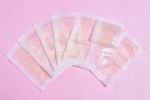 Wax strips for depilation
