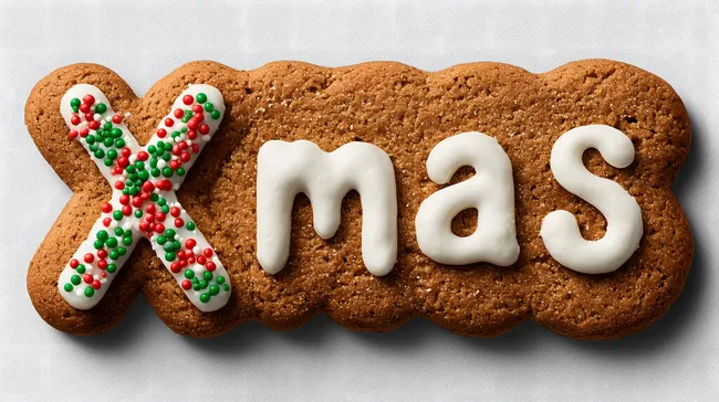 Weihnachtliche Lebkuchen mit Zuckerguss und Streuseln