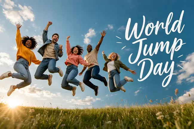 Welt-Sprung-Tag am 20. Juli