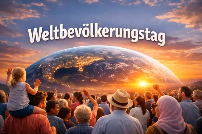 Weltbevölkerungstag am 11. Juli