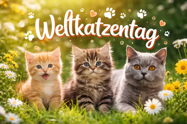 Weltkatzentag am 8. August
