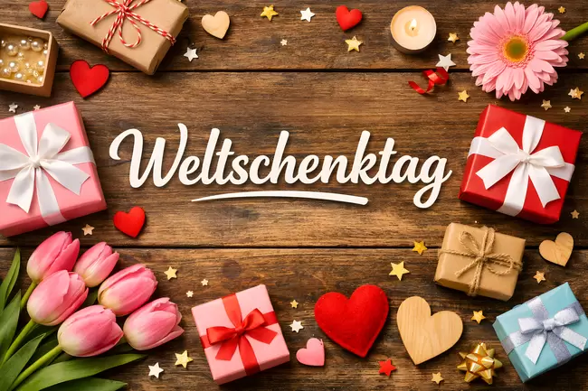 Weltschenktag am 8. November — Geschenke
