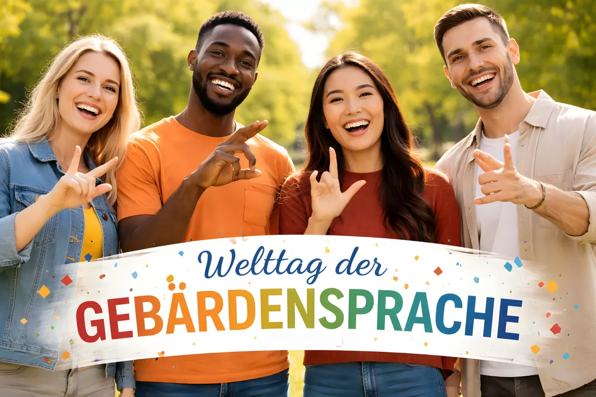 Welttag der Gebärdensprache am 23. September