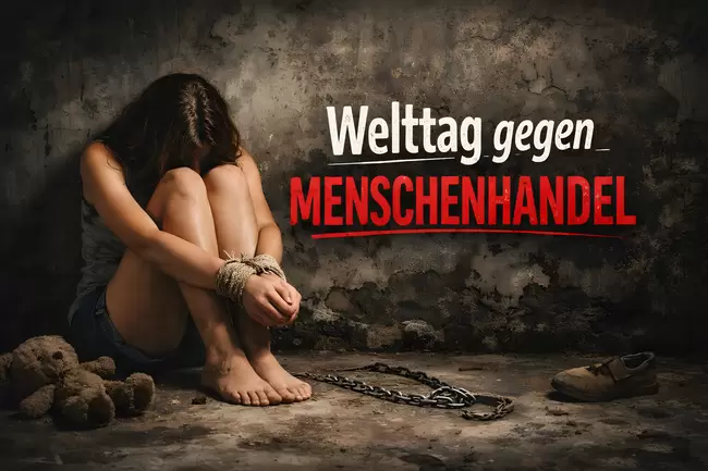 Welttag gegen Menschenhandel am 30. Juli