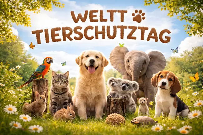 Welttierschutztag am 4. Oktober