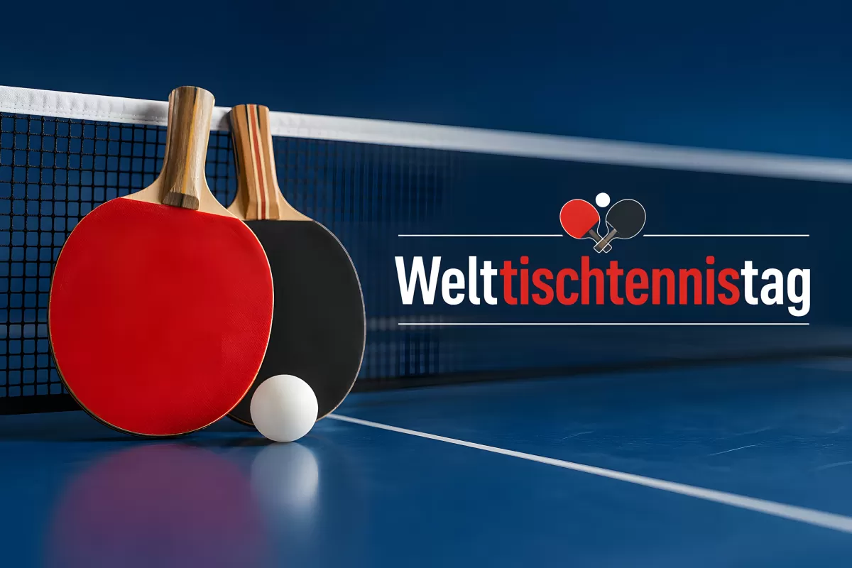 Welttischtennistag am 23. April
