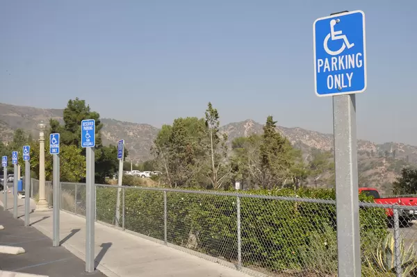 wheelchair parking only
